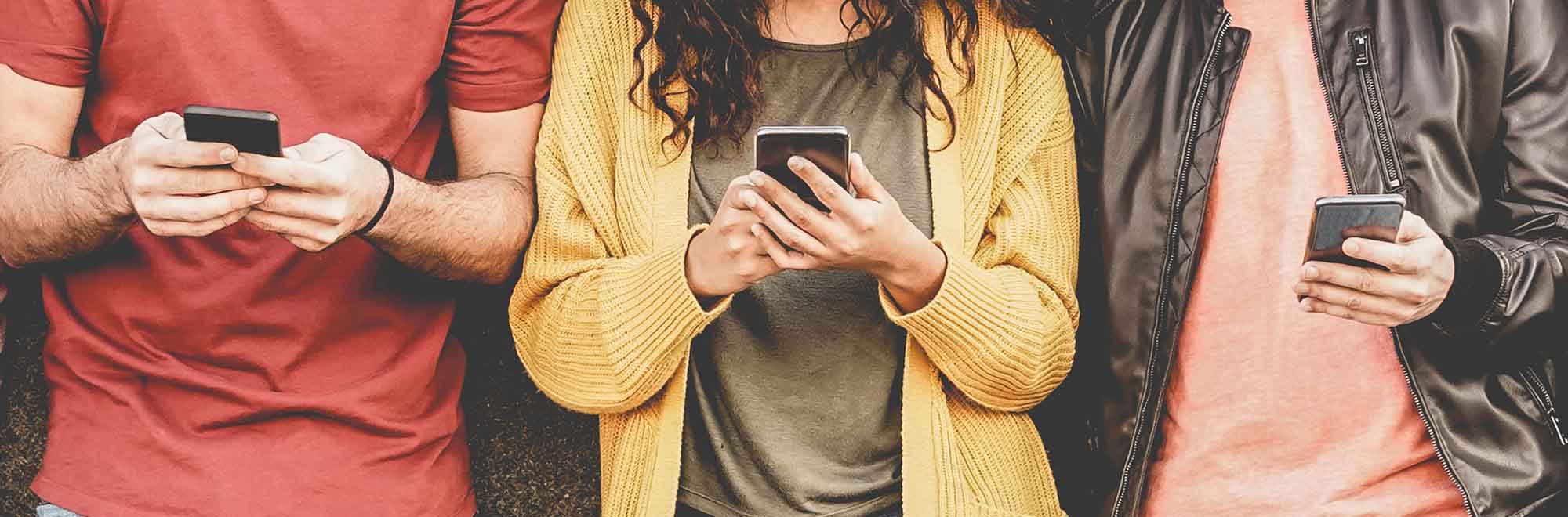 group of people blurred