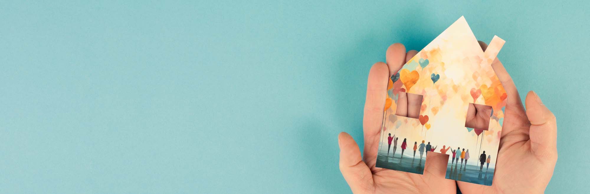 group of people blurred